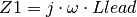 Z1 = j \cdot \omega \cdot Llead